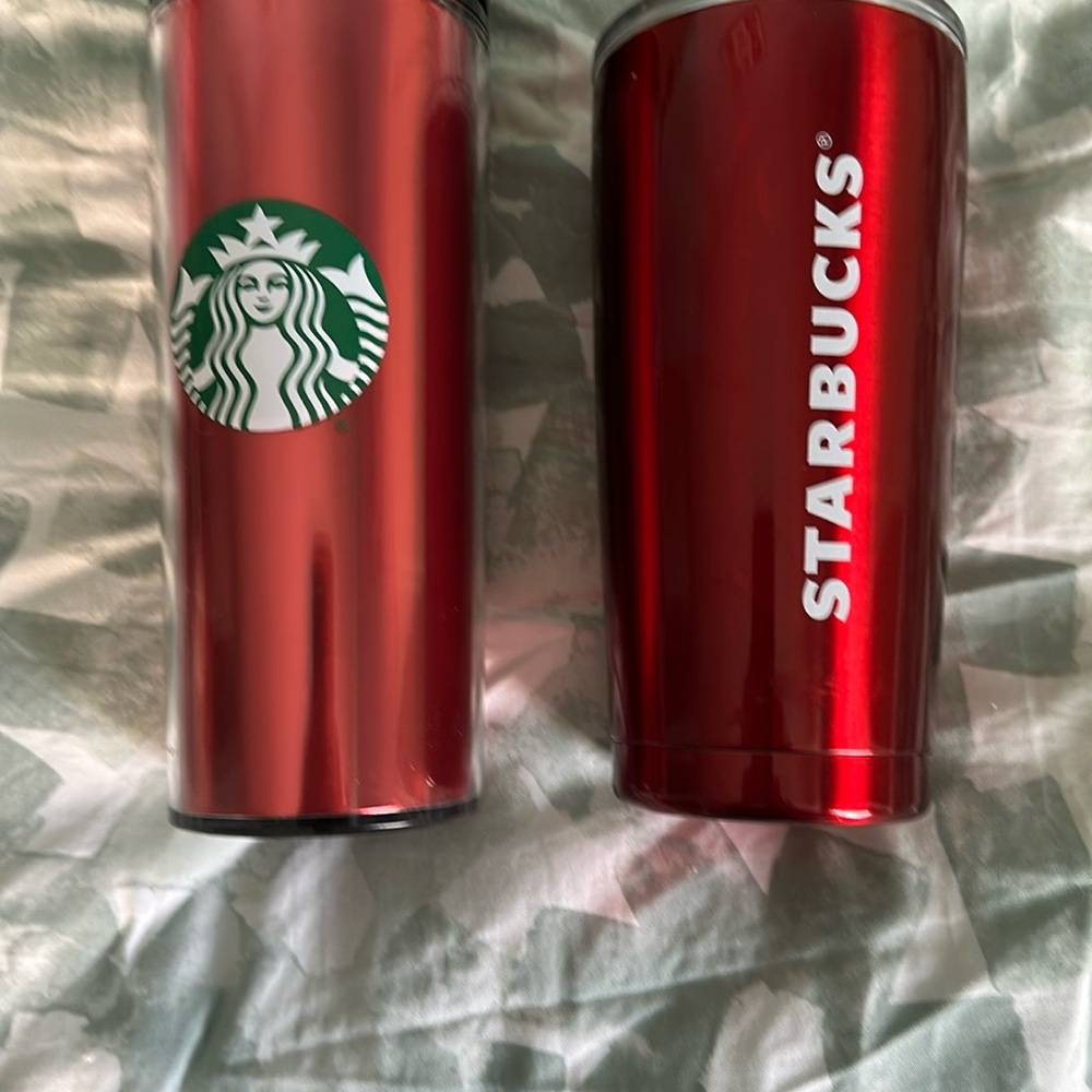 Starbucks Red Tumbler Set